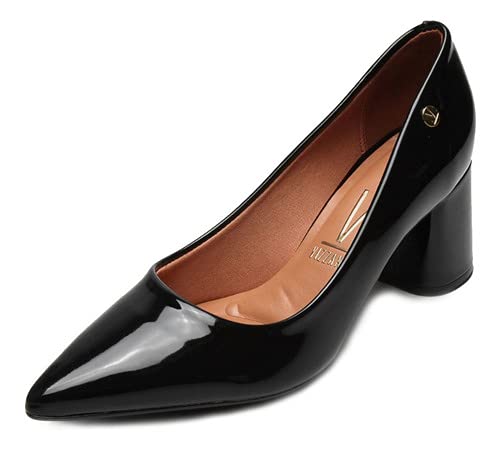 Sapato VIzzano Scarpin Salto Grosso Verniz 1342.100 Feminino