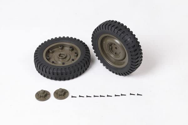 Fair RC FMS 1:6 Vehicle Parts for 1941 MB Scaler :Front Wheels ASSEMBLY-C1002