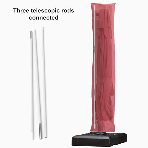 Image of PURPLE LEAF Outdoor Cantilever Umbrella Cover Easy Setup L Size Terra