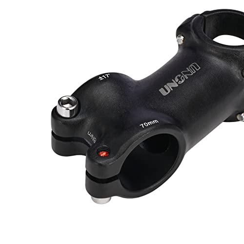 Fomtor 25.4 Mm Bike Stem ± 17 Degree 70Mm Mtb Handlebar Stem 6061 Aluminum Alloy Stem Riser Lightweight For Most Mountain Bike, Road Bike, Fixed Gear Bicycle, Bmx, Mtb Cycling #TOP3