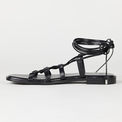 The Drop Women's Haven Lace Up Gladiator Sandal2