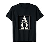 Alpha Omega Christlich Symbol Glaube Jesus T-Shirt