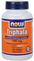 NOW Foods TRIPHALA 500MG-120Tabs-6 Pack