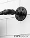 Pipe Décor 5624BK Industrial and Rustic 24