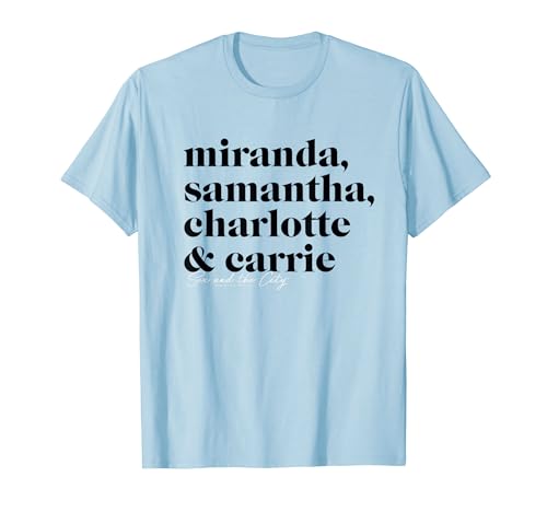 セックス・アンド・ザ・シティ ミランダ、サマンサ、シャーロット&キャリー Tシャツ