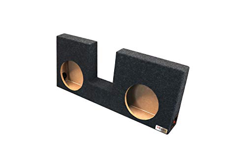 Bbox Dual Sealed 10 Inch Subwoofer Enclosure - Accu-Tuned Sealed Subwoofer Boxes & Enclosures - Subwoofer Box Improves Audio Quality, Sound & Bass - Fits 2011-2016 Ford F250/350/450 Crew Cab #TOP3