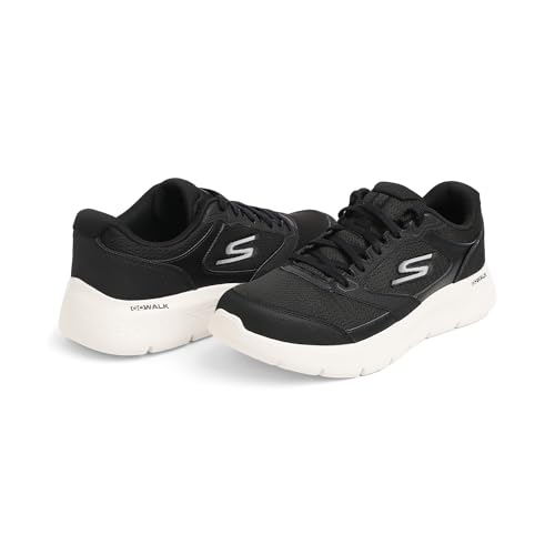 Image of Skechers Mens GO Walk Flex Black Walking Shoe - 11 UK (216480)