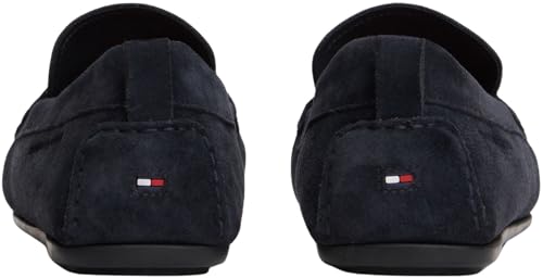 Tommy Hilfiger Herren Driver Schuhe Core aus Veloursleder, Blau (Desert Sky), 41 – Ansicht 3