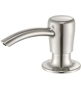 GAGALIFE Kitchen Sink Soap Dispenser with 17 OZ Bottle, Built in Sink Soap Dispenser, Refill from...