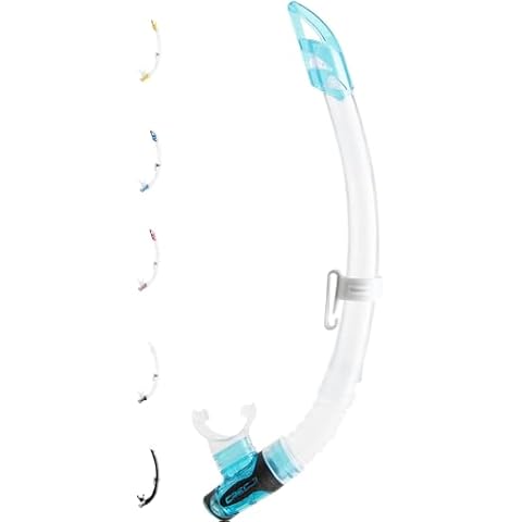 Cressi Adult Gamma Snorkel with Purge Valve Cover