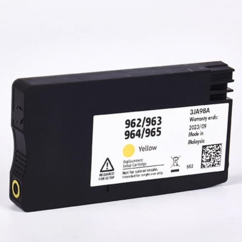 Cartucho de tinta compatible 963 de gran rendimiento para documentos OfficeJet 9012 y 9015 3