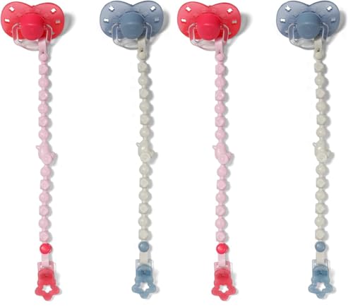 Baby born Magischer Schnuller mit Clip, 2fach Sortiert für 43cm Funktionspuppen, 838679 Zapf Creation (Paquete de 2)