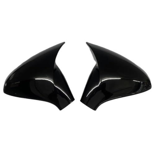 Coque de rétroviseur noir brillant pour Peugeot 207 et 308, design origine