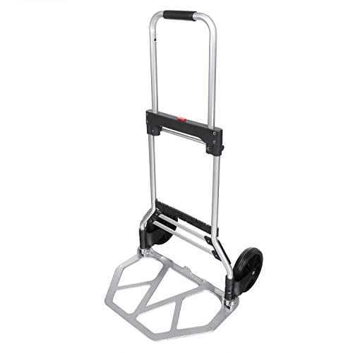 Meditool Carretilla Plegable,42 x 28 x 97 cm,Carretilla de Transporte,Portátil,Carretilla...