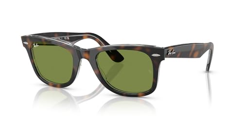 Image of Ray-Ban Rb2140f Original Wayfarer Low Bridge Fit Square Sunglasses for Men for Women