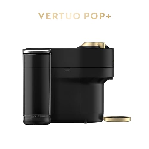 Nespresso Vertuo Pop+ Coffee & Espresso Maker by Breville, Black & Gold - image 6