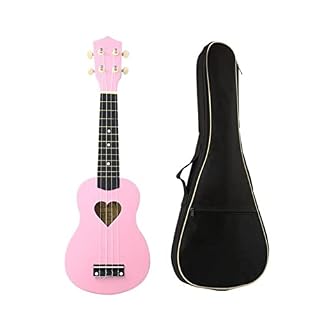 ZZZYW 21 Pouces Pink Ukelele Ukulele 4 Strings Mini Guitar Basswood Wood Uke (Color : Uke with Bag, Taille : 21 inches) - Les Beatles, Paul McCartney, John Lennon, RIngo Starr, George Harrison