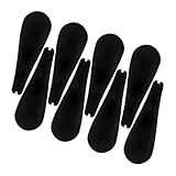 HEALSOPTHY 8 Piezas Protector de para Perchas de Ropa de Almohadillas Antideslizantes de Negro Acolchado Engrosado y Ensanchado para Evitar Deformaciones Uso Hogar