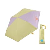 小川(Ogawa) キッズ折りたたみ傘 子供日傘 手開き式 50cm kukkahippo クッカヒッポ イエロー×パープル UVカット率＆遮光率99.9％以上 遮熱加工 安全手開き ネームバンド付 トートバック型共袋付 カバさんの反射プリント付 晴雨兼用 軽量 ギフト 60224