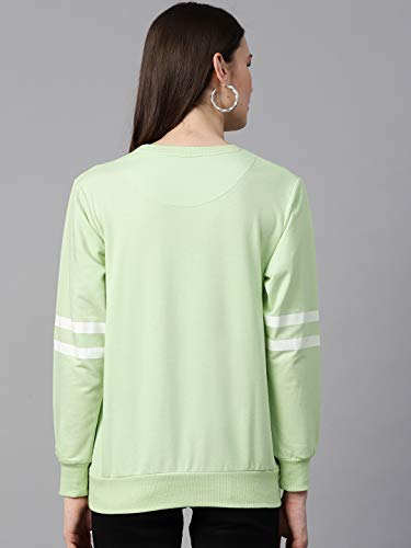 Image of pluss Women Blue Printed Hood(LSWFS8489-CRANBERRYICE)