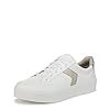 Dr. Scholl’s Women’s Madison Lace Sneaker White Gold 7 W