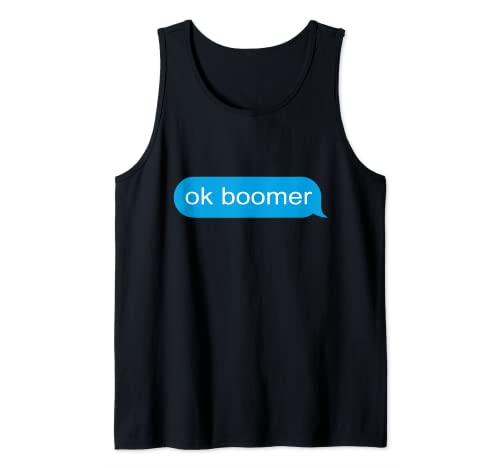 OK Boomer, meme broma Camiseta sin Mangas