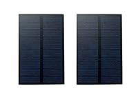 Villageboom (2-Pack) DIY 1 Watt 5 Volt Solarpanel - Baue deine eigene Solarenergiequelle! Effiziente Solarenergie für unterwegs