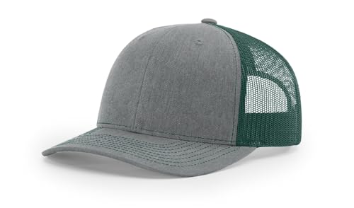Image of Richardson 112 Trucker Hat - Premium Adjustable Snapback Hat - Structured Six Panel Richardson Blank Caps