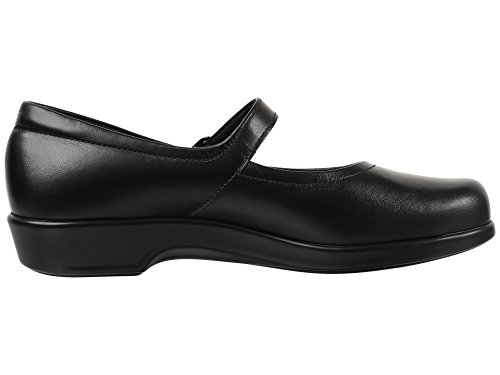 SAS Maria Mary Jane - Shoes for Women - Leather Uppers - Breathable Textile Linings - Polyurethane Outsole Black 7.5 S - Slim (AAA) by SAS - Image 4