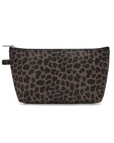 WANDF Small Makeup Bag for Purse, Small Cosmetic Bag for Women