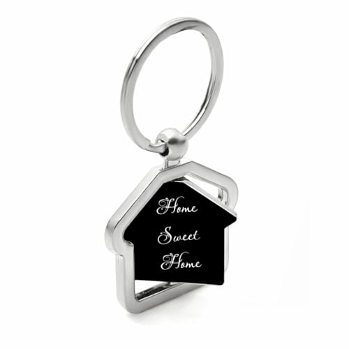 Giftana Home Sweet Home Keychain for Men and Women, House