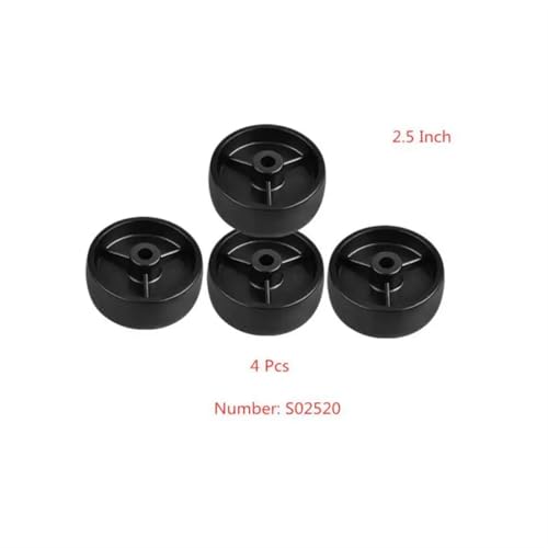 Roue plastique de 65mm pour déplacer facilement les bacs de rangement - 3