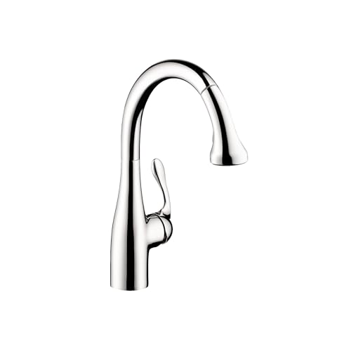 hansgrohe Allegro E Gourmet Chrome High Arc Kitchen Faucet,
