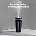 Car Diffuser Humidifier USB Aromatherapy Essential Oil Diffuser Car Air Freshener Diffuser USB Cool Mist Mini Portable Humidifier for Home Office Bedroom (Black)