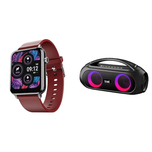 Image of boAt Wave Lite Smart Watch with 1.69 Inches(4.29cm) HD Display, Heart Rate & SpO2 Level Monitor, MUL