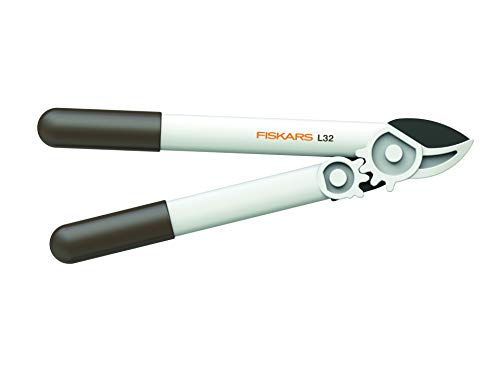 Fiskars Amboss-Getriebeastschere L32 für trockenes Holz und harte Zweige sowie Äste bis...