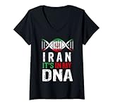 Photo Gallery donna iran it s in my dna proud iranian iran flag maglietta con collo a v Photo Gallery donna iran it s in my dna proud iranian iran flag maglietta con collo a v