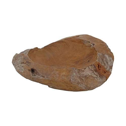 Cuenco de madera de Teca Ø30cm de diseño natural y resistente