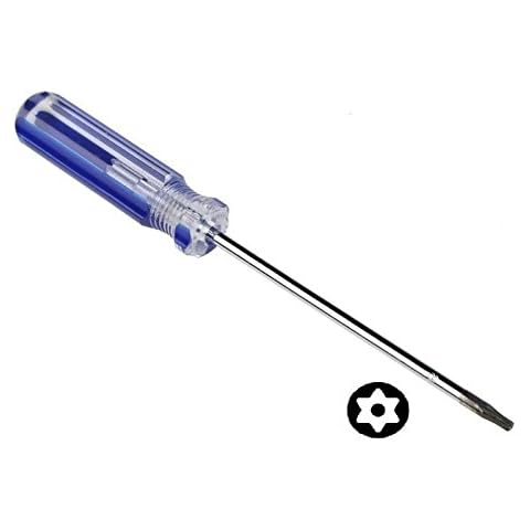 1/3pcs Star-Head Screwdrivers,T8/T9 Tamper Proof Screwdriver Security Torx Driver for Xbox 360 Wired and Wireless Controller Or Slim Disassembly CR-V Steel (1pcs, T8) Cover