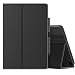 MoKo Case for All-New Amazon Fire HD 10 Tablet (7th Generation and 9th Generation, 2017 and 2019 Release) - Slim Folding Stand Cover with Auto Wake/Sleep for 10.1 Inch Tablet, Black