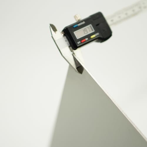 T316 Stainless Steel Sheet,12 Gauge (2mm) SS316 Plate - One Pack