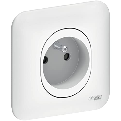 Ovalis - prise de courant - 2P+T - 16A - avec éclipse - avec griffes