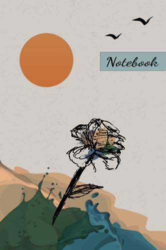 Abstract Desert Rose Journal: 6x9 Notebook  Diary for Christian Women
