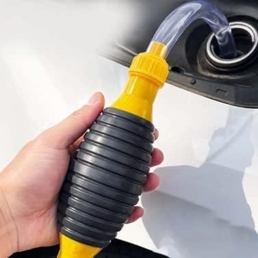 Smart Buy Oil Transfer Pump, Fuel Transfer Pump Kit, High Flow Siphon Hand Oil Pump, Portable Manual Car Fuel Pump for Petrol Diesel Oil Liquid Water Fish Tank with 2M Syphon Hose-image-19