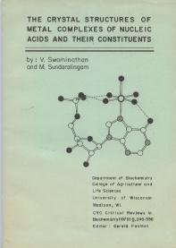 The crystal structures of metal complexes of nucleic acids and their ...