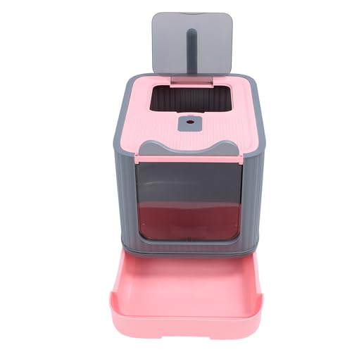 Caixa de Areia Caixa de Areia Com Bandeja Deslizante de Entrada Superior Bandeja de Areia para Gatos