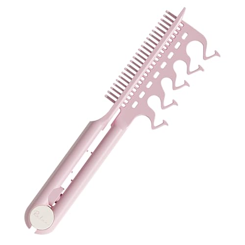 Haarkamm - Haarbesen für glatte Pflege, Glattpinsel mit anti -statischen, Friseurwerkzeug für Frauen, Mädchen, Familie, Reisen, Zuhause, Salon, mehrfarbig, 9,84 x 2,56 Zoll