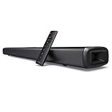 Bluetoth Soundbar for TV, Vinoil 2.1 Channel 35 Inch TV Sound bar with Built-in Subwoofer, 105 dB, 3D Surround Sound, Strong Bass, Remote, Optical AUX Coaxial Cable Included