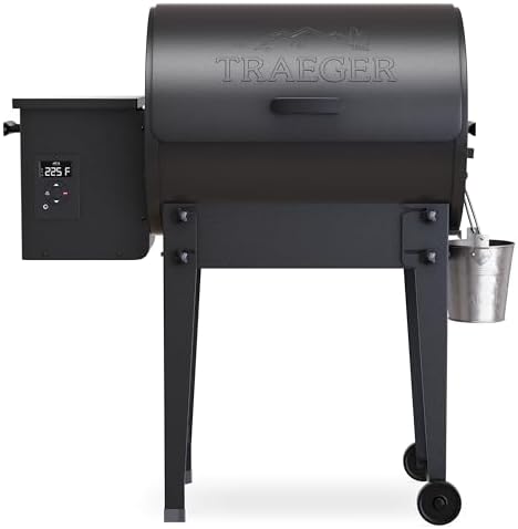 Traeger Grills TFB30KLF Tailgater 20 Portable Electric Wood Pellet Grill and Smoker – Foldable Legs, 6-in-1 Versatility, 300 sq. in. Cooking Space for Tailgating, Camping, and Outdoor BBQ