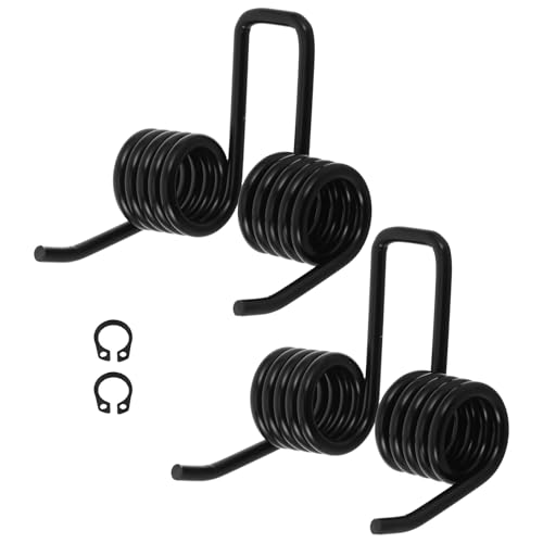 NUOBESTY 2 Muelles de Asiento para Motocicleta Resorte Helicoidal de Rebote para Soporte de Asiento Kit Modificado de Muelle de Torsión para Minimoto Piezas de Montaje para